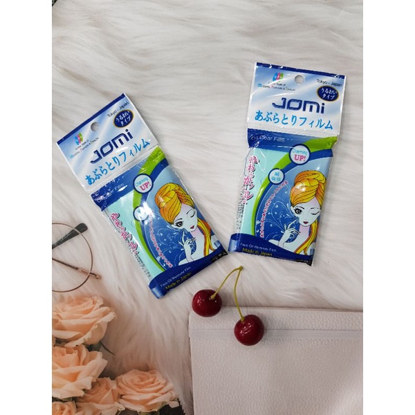 Giấy Thấm Dầu Jomi Oil Clear Film Nhật Bản - Gói 70 Miếng