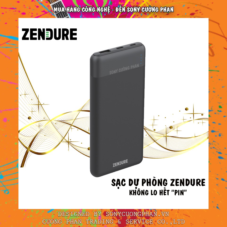 Pin Sạc Dự Phòng ZENDURE ZDJP221 10.000mAh - Type C - Thương Hiệu Mỹ - Bảo Hành 2 Năm