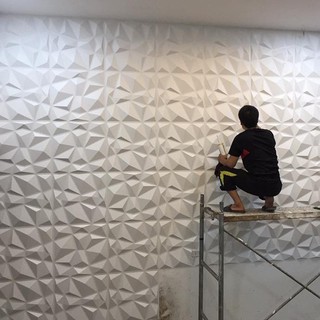 TẤM ỐP TƯỜNG PVC ĐÁ KIM CƯƠNG