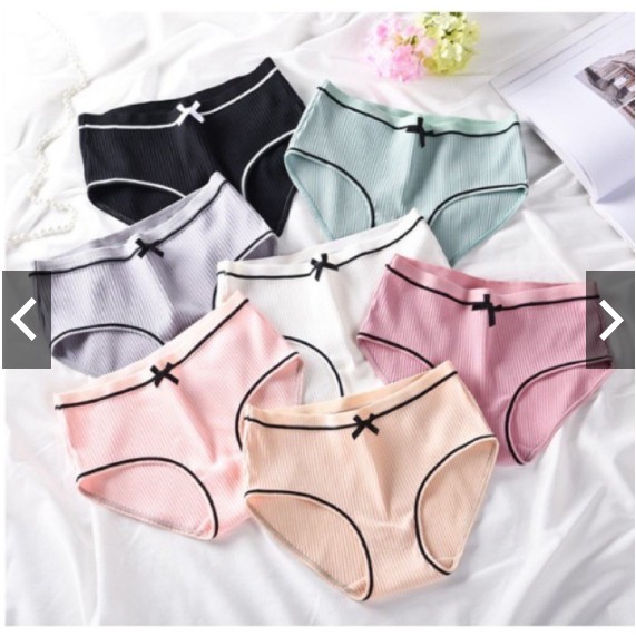 Quần Lót Nữ💖FREE SHIP💖Quần Lót Thun Gân Đính Nơ | BigBuy360 - bigbuy360.vn