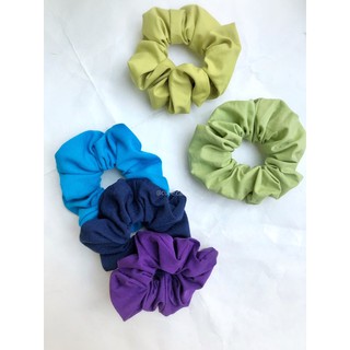 Dây Buộc Tóc Trơn Tông Màu Xanh Tím