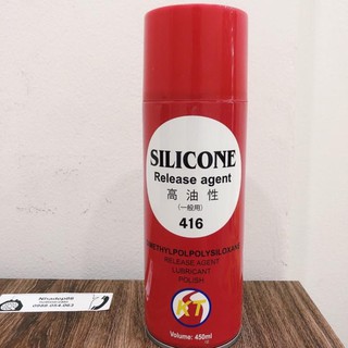 Dầu xịt tách khuôn chai xit bôi trơn dầu Silicone - 416