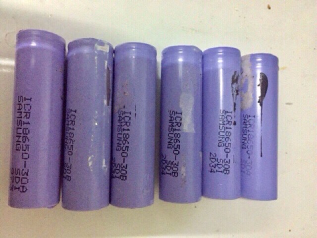 Cell pin Samsung 18650 28A 30A 30B