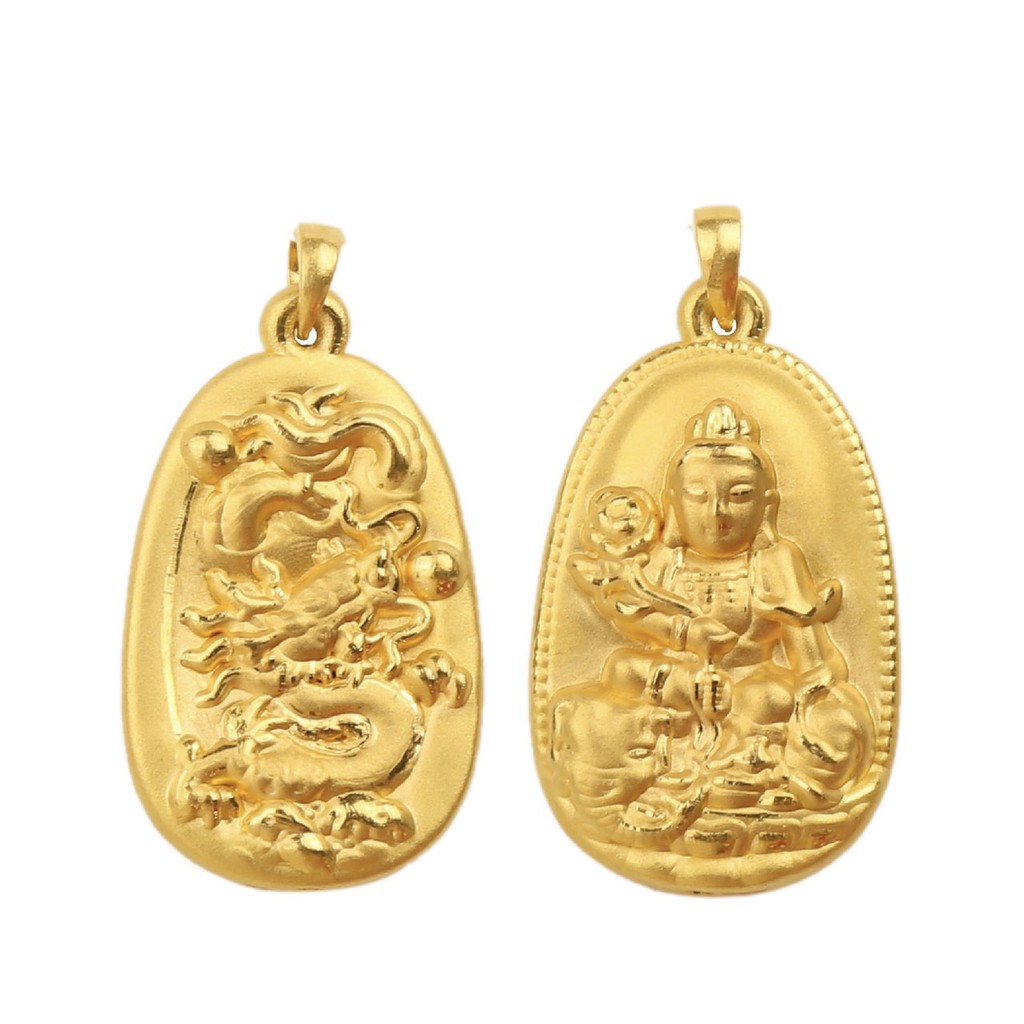Mặt dây Phổ hiền bồ tát bản mệnh tuổi Thìn - Ancarat