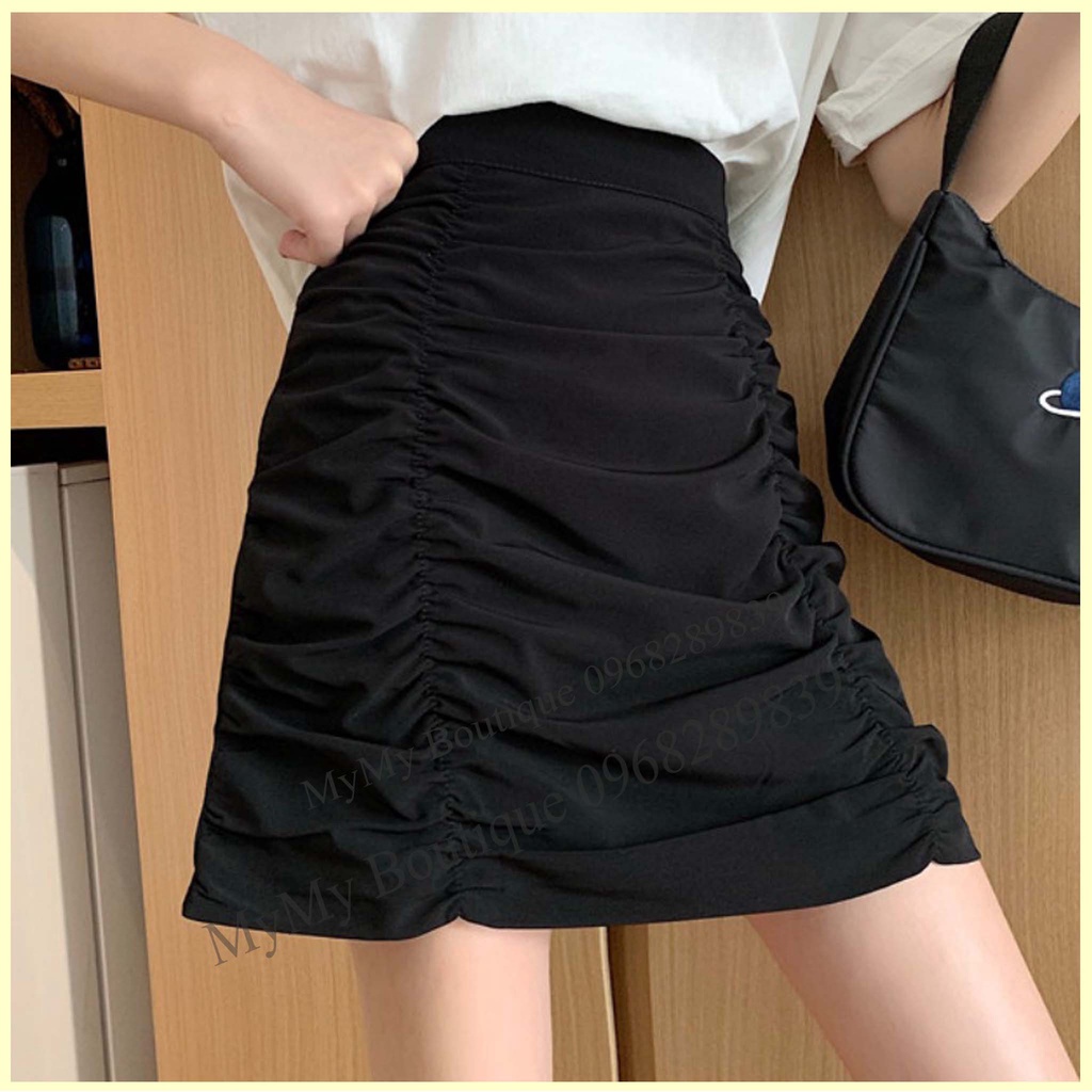 Chân Váy Xếp Ly Công Sở, Váy Xếp Li Chân Váy Xếp Ly màu Trắng + Đen | BigBuy360 - bigbuy360.vn