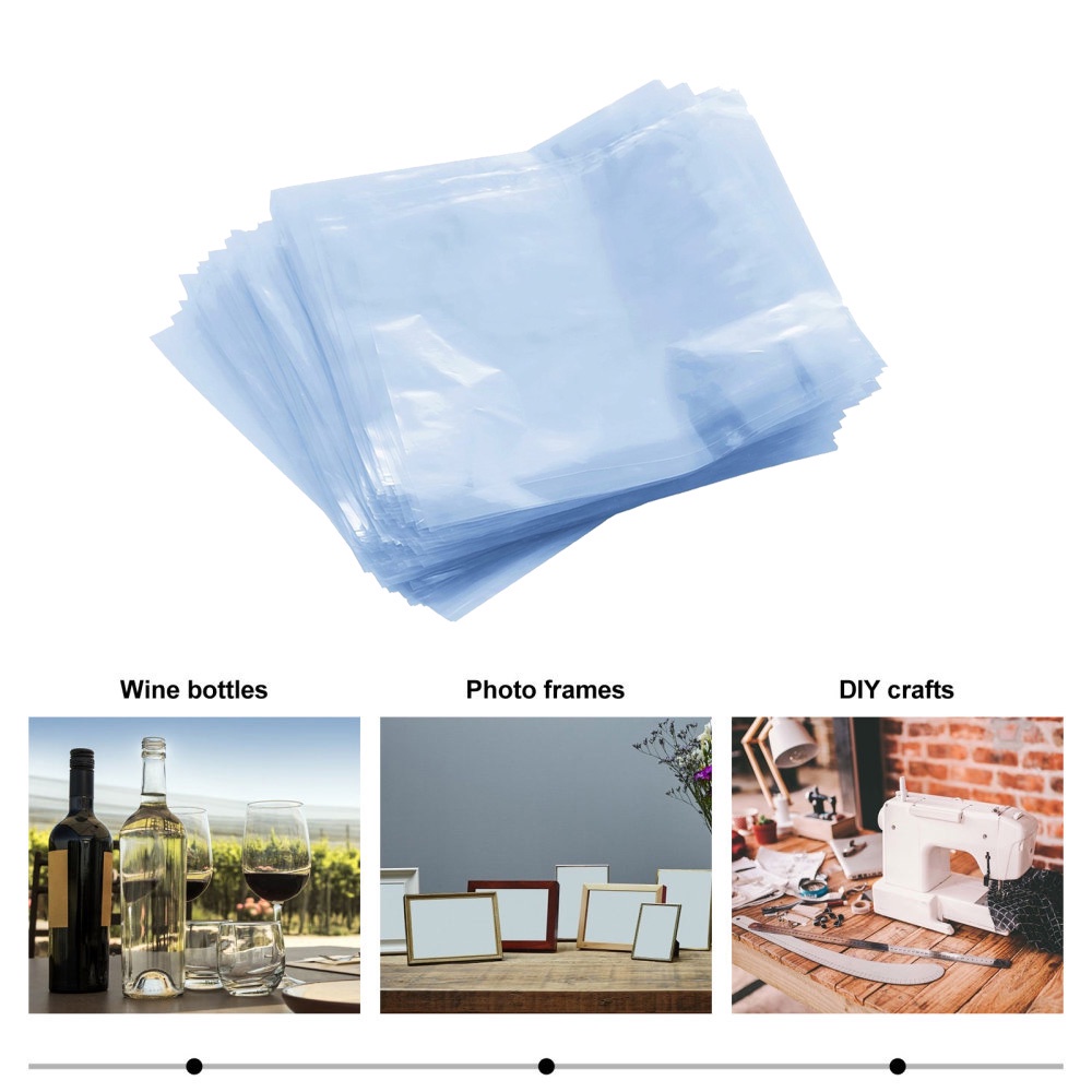 Túi PVC trong suốt co nhiệt chống thấm nước dùng đựng xà phòng DIY