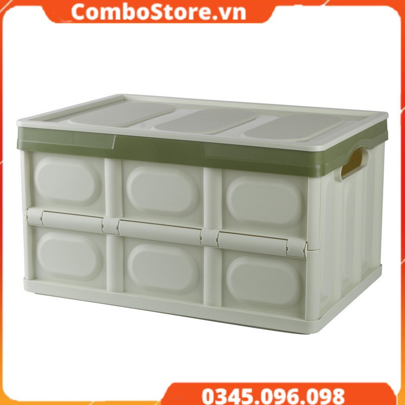 Thùng đa năng gấp gọn đựng đồ cho xe hơi- Loại Trung Cấp – Dung tích 30 Lít