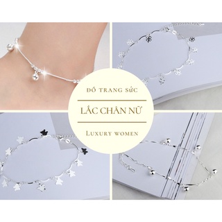 Lắc chân nữ bạc 925 phiên bản hàn quốc