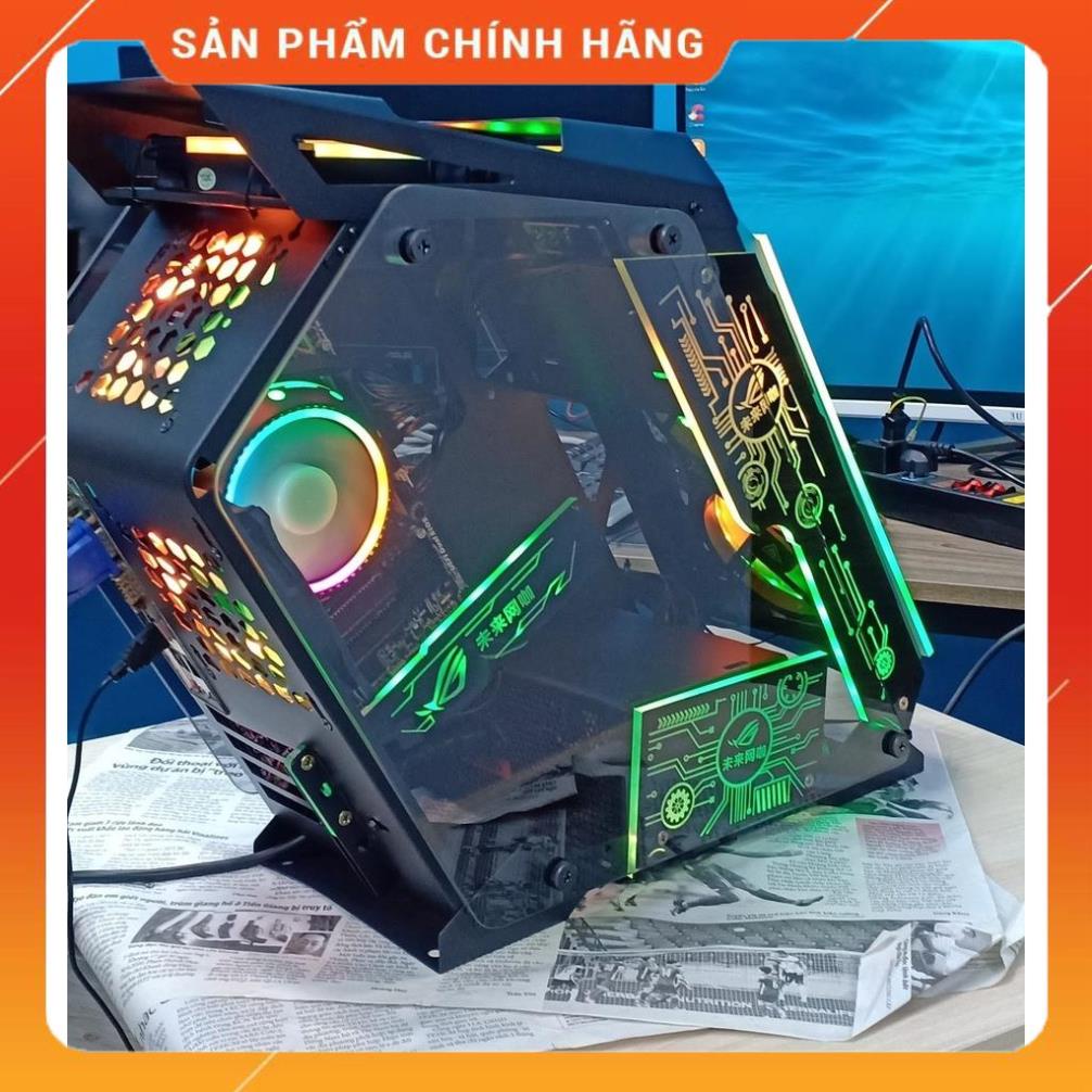 [SALE RẺ] [HOT ]Bộ CASE GAMING h110 g4400 full led_Máy Bộ Văn Phòng