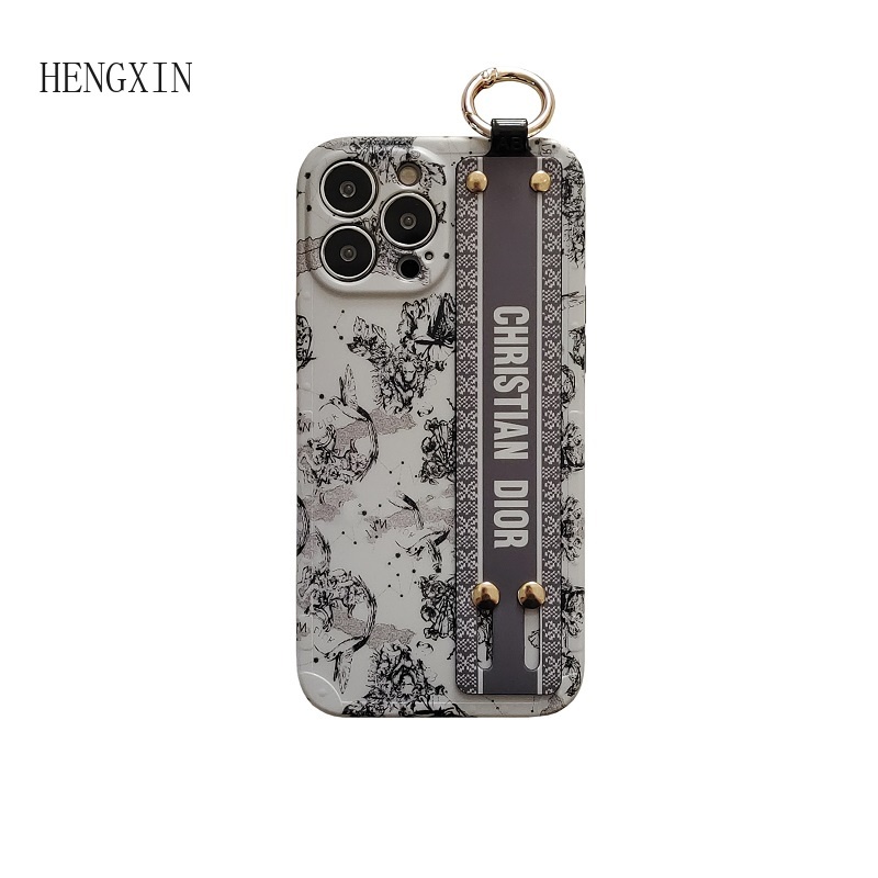 Forest Story Wristband is suitable for IPHONE 15PRO MAX Bracket 14 11 12 13 PRO MAX Shockproof Soft Cover