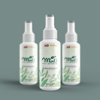 Tinh dầu xịt phòng Bạc Hà – Essenbee – 100ml