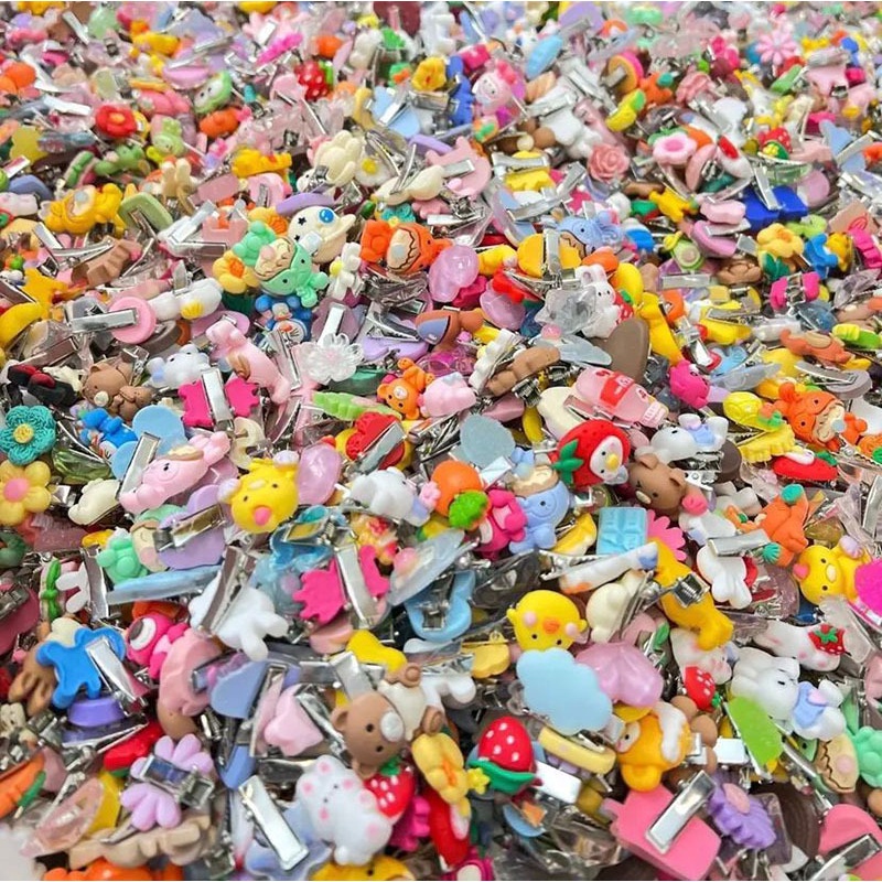 Kẹp Tóc Hoạt Hình Dễ Thương Cho Bé Gái