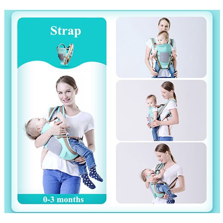 Địu ngồi trẻ em 4 tư thế Baby Lab (0-36M)