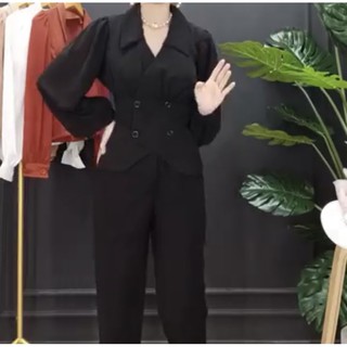 set vest nữ công sở
