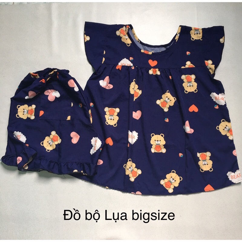 Đồ bộ đùi tay cánh tiên Lụa Size 4 (Từ 75kg-90kg)