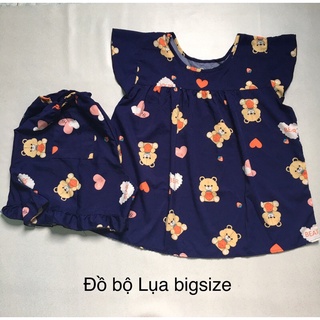 Đồ bộ đùi tay cánh tiên Lụa Size 4