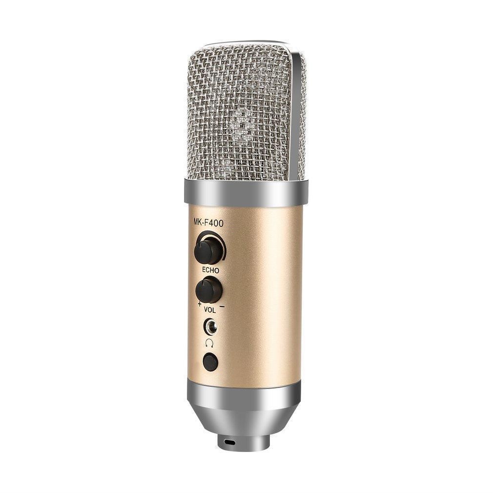 Microphone Thu Âm Live Stream MK-F400USB - Kết nối qua cổng USB