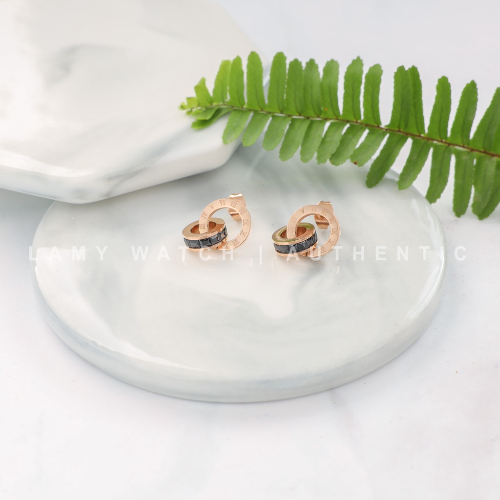 Khuyên tai CDE Sweet Love Earrings Black CDE0505Black