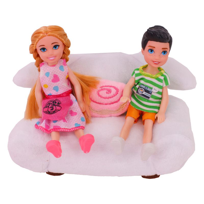 Sanrio Kuromi My Melody Cinnamoroll Plush Toy Sofa Stuffed Doll Kid Xmas Birthday Gift