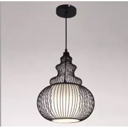 Đèn thả hiện đại chao hợp kim sơn tĩnh điện hình hồ lô chưa bao gồm bóng đèn DY2012