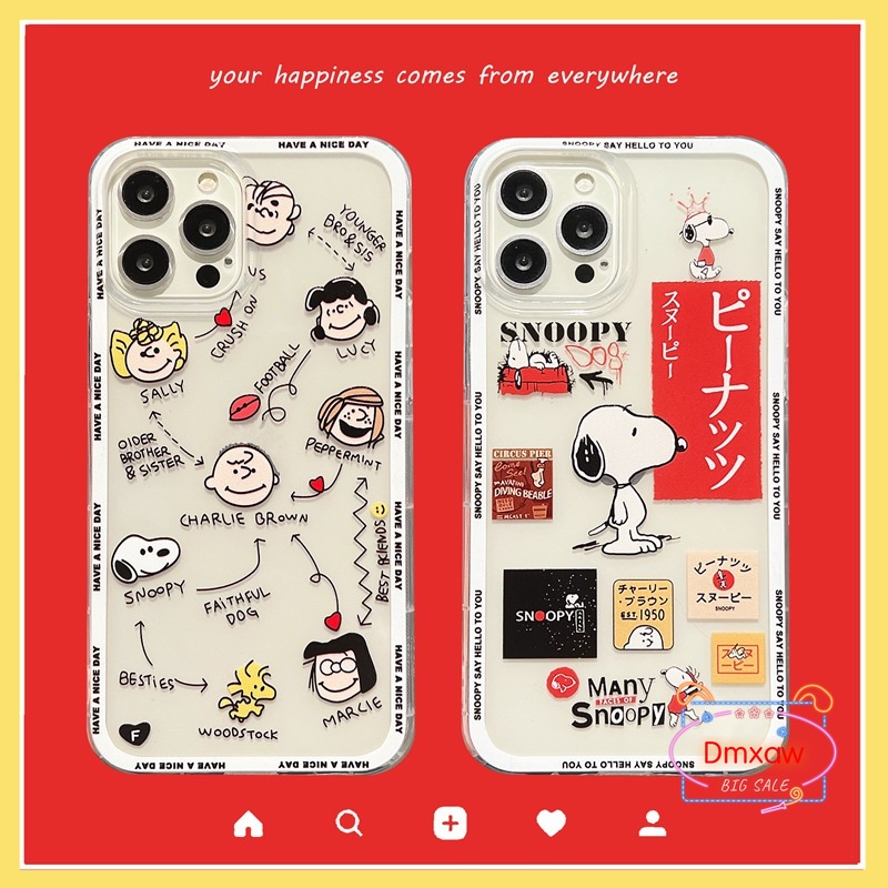 Ốp Điện Thoại Hoạt Hình Snoopy Cho OPPO A96 A36 A76 A95 A55 5G A16K A16 A94 A93 4G A91 Reno 3 4G A92 A72 A52 A53 A31 A5 A9 2020 A15 A15S