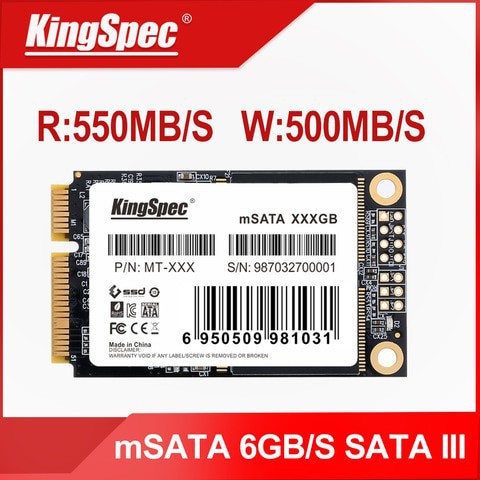 SSD MSATA Kingspec 120GB mới