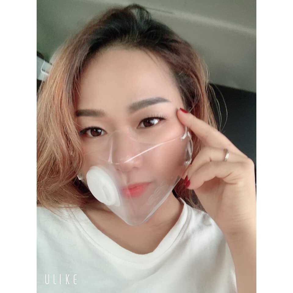 Sỉ SLL Khẩu Trang Trong Suốt Fullbox 1van tang kèm 7 lõi loc | BigBuy360 - bigbuy360.vn
