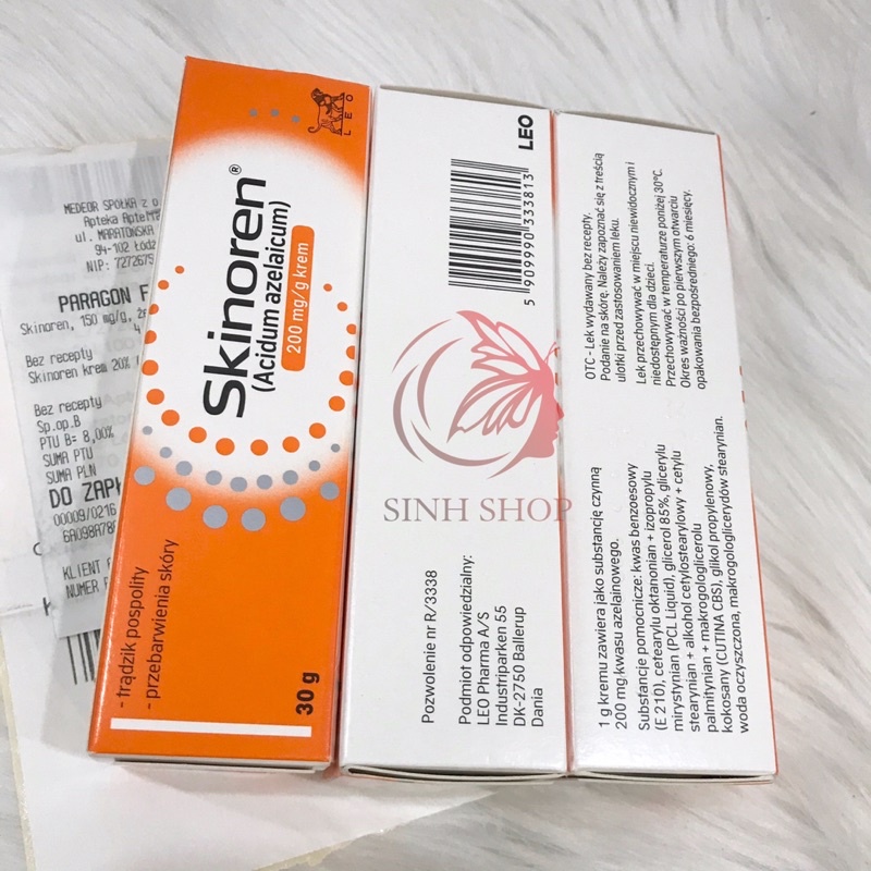 Kem Skinoren 200mg/g balan