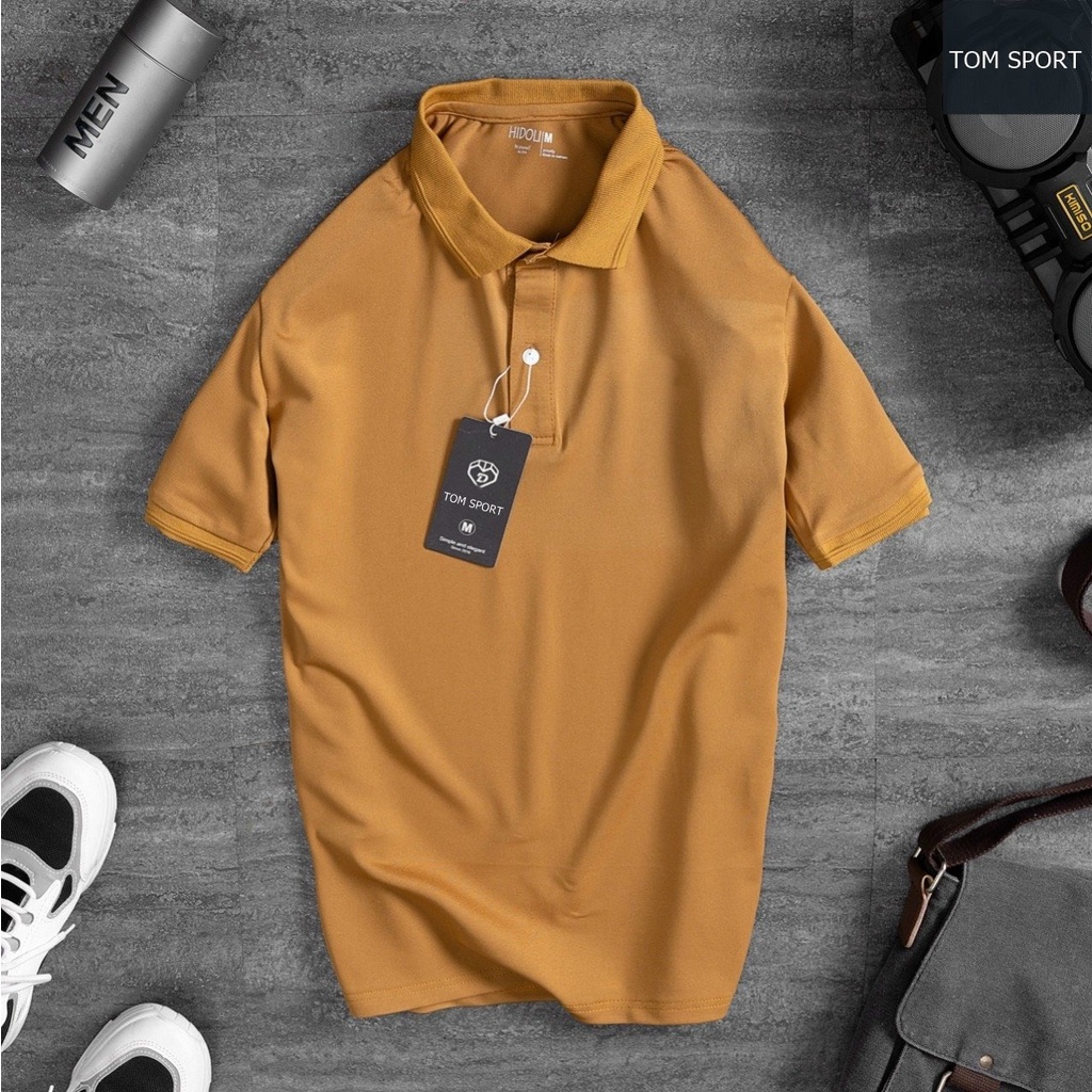 Áo thun nam POLO trơn vải cá sấu cotton 100% cao cấp ngắn tay mùa hè cực đẹp trẻ trung đủ size