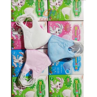 Khẩu trang 3d mask cho bé tiệt trùng kháng khuẩn dược tân á - tanaphar