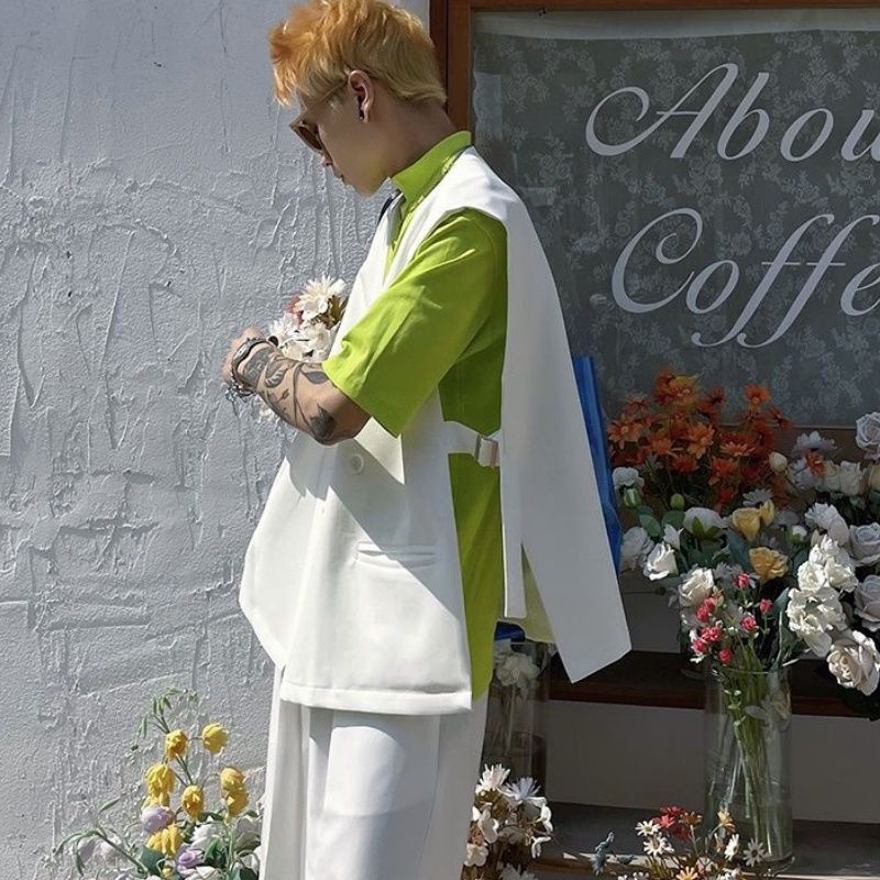 ÁO KHOÁC GHI LÊ DẠNG VEST CHO NAM NỮ - ÁO KHOÁC CARDIGAN NGẮN TAY UNISEX - Tie Dye Boutique 👥