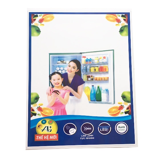 Miếng dán tủ lạnh không thương hiệu [IN ĐẸP, SẮC NÉT] tem dán tủ lạnh không nhãn