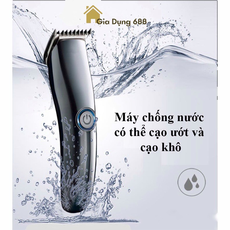 Tông Đơ Cắt Tóc Sokany Chính Hãng Dùng Pin Sạc-LAVITA