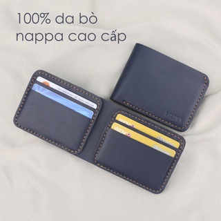 Ví Nam Mini Da Thật Đẹp Kiểu Ngang Đứng Đắng | Bóp Da Bò Đựng Tiền giangl307 | CM25