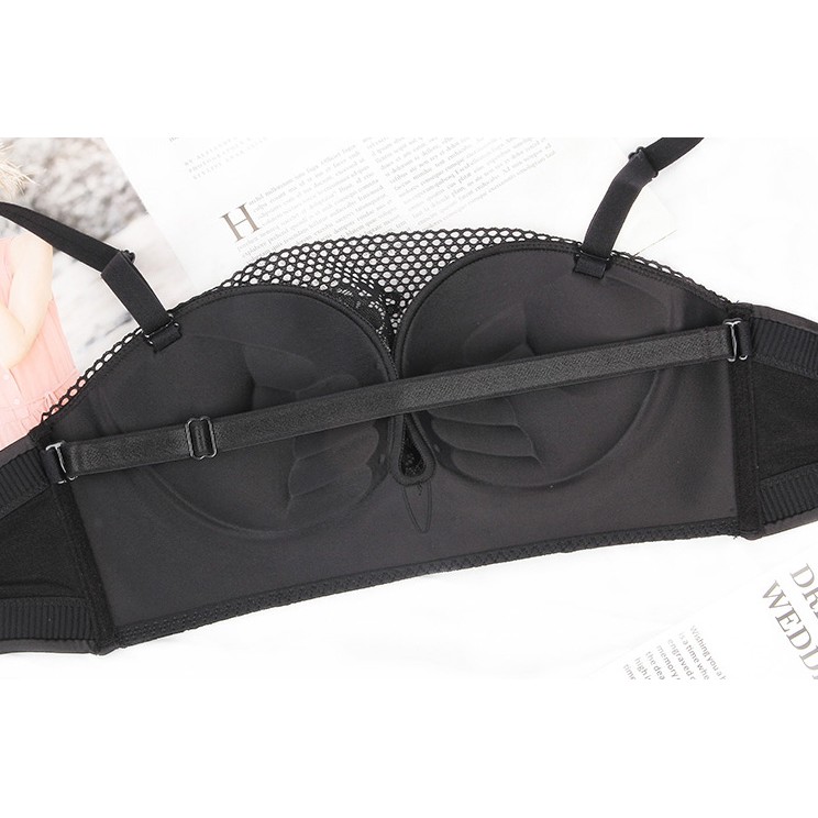 Áo lót su đúc quây ren nâng ngực ♥️ [FREESHIP] ♥️ Áo ngực đệm bàn tay tạo khe quyến rũ | BigBuy360 - bigbuy360.vn