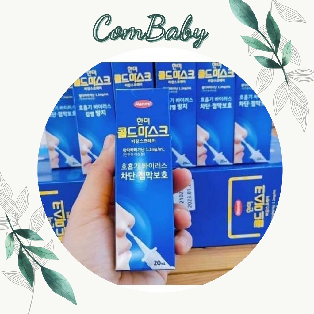 Xịt Diệt Khuẩn Thơm Miệng, Họng xịt mũi Hanmi Nội Địa Hàn Quốc