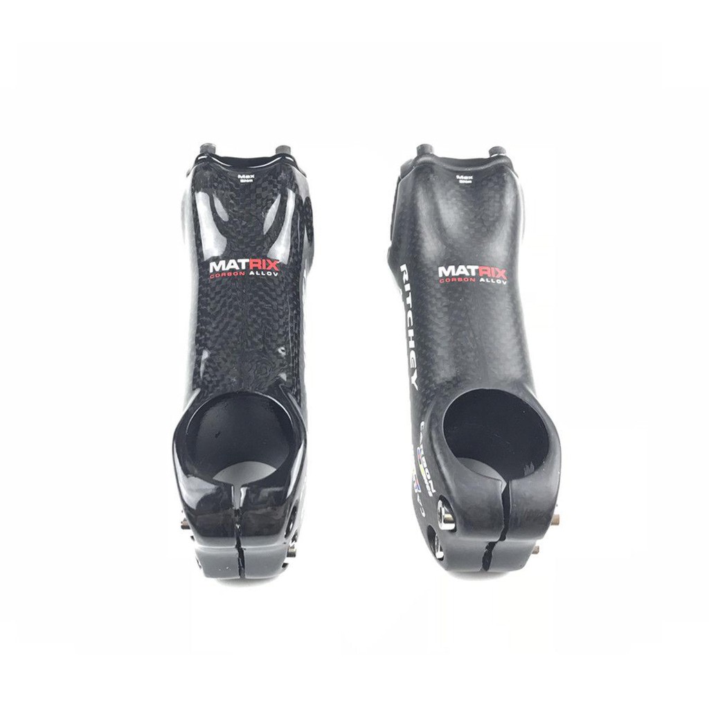 Ritchey wcs 3k glossy / matte full carbon fibre bike stem mtb road bike stand 6°/17° Stem road mtb thân xe đạp 70-120mm