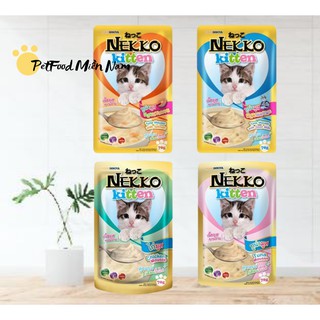 combo 48 pate nekko cho mèo mix vị 70g/gói