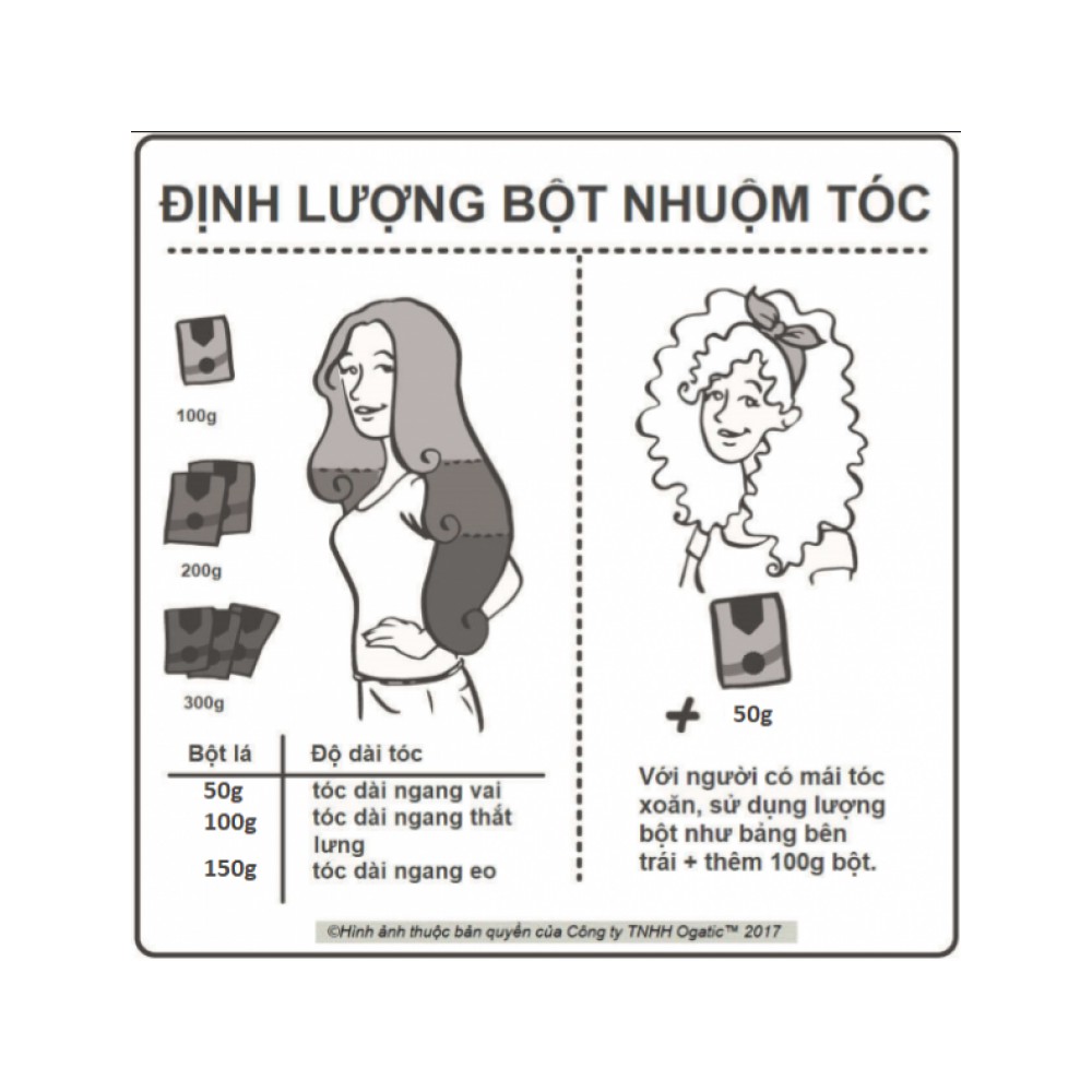 Lá nhuộm tóc Ogatic/ hộp (Date: 20/09/2021) | BigBuy360 - bigbuy360.vn