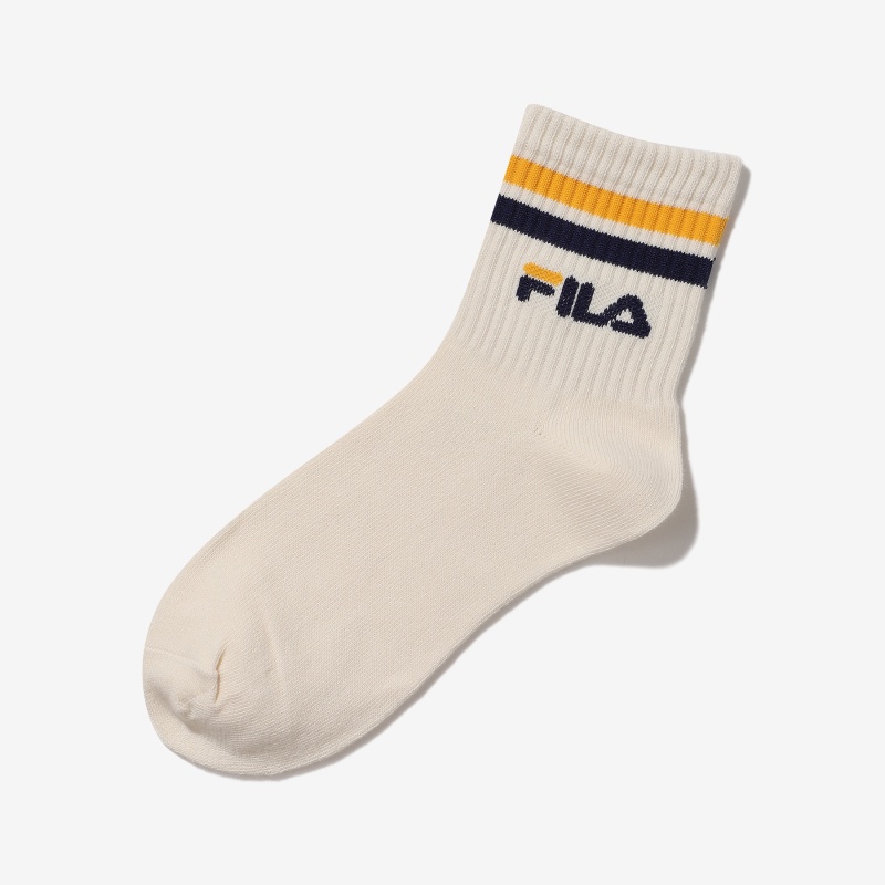 Tất FILA Linear Logo Socks  FS3SCE5332X