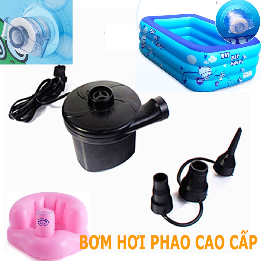 Bơm điện 2 chiều mini, Bơm hút chân không chuyên dụng, bơm phao bơi, ghế hơi, nệm hơi, nhà hơi - Gia dụng SmartSun