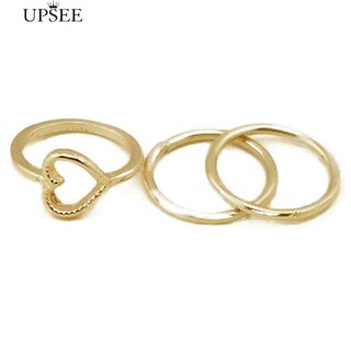 Set 4 nhẫn midi phong cách boho cá tính