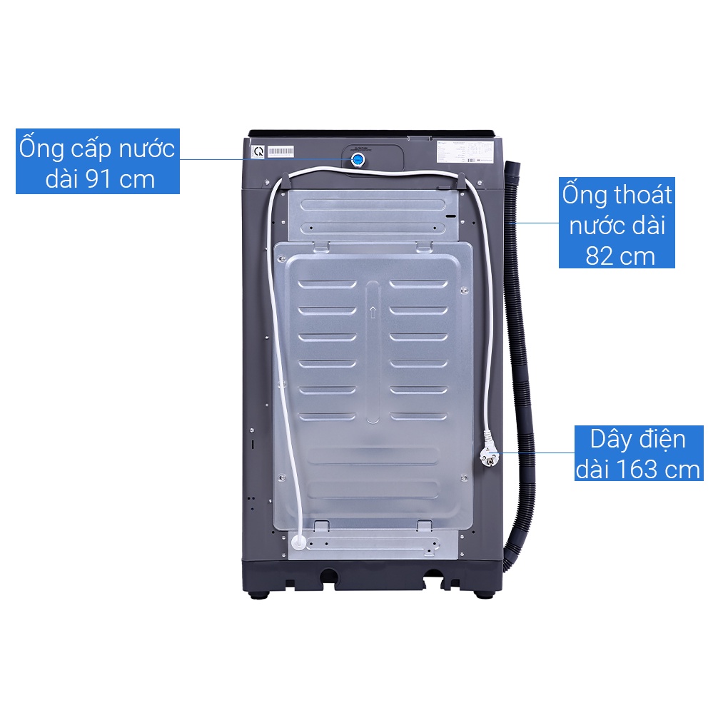 Máy giặt Casper 7.5 kg WT-75N70BGA 2021 - ĐIỆN MÁY KHO RẺ