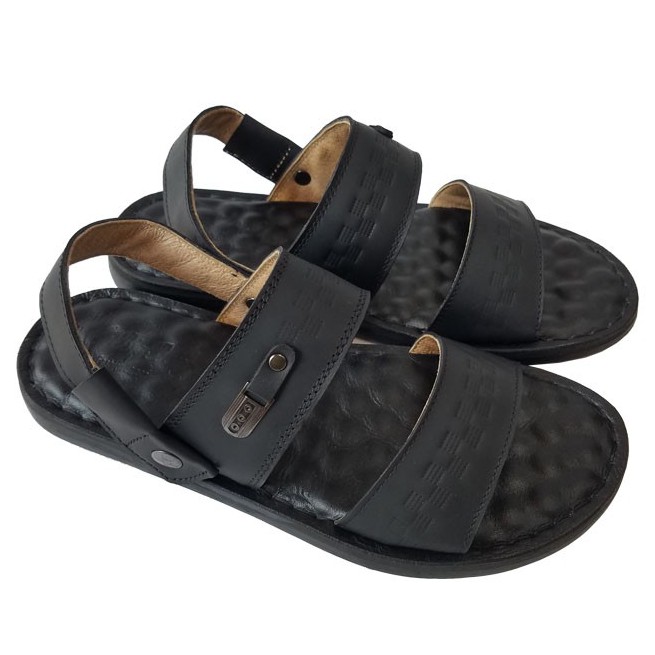 Giày sandal nam da bò BIGGBEN cao cấp HKD406