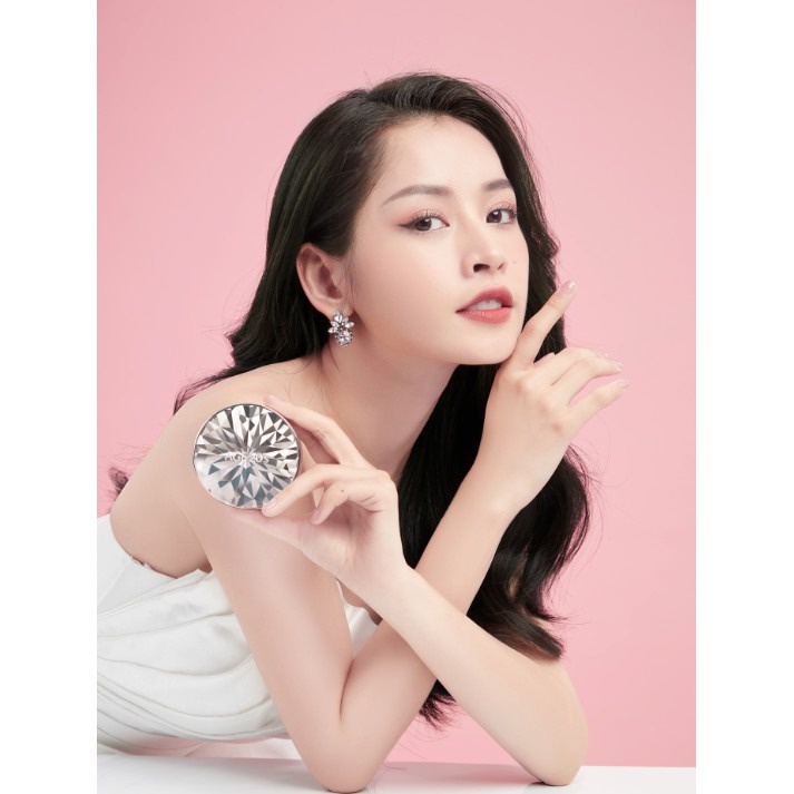 Phấn Nền Lạnh Kim Cương AGE20's Essence Cover Pact DIAMOND Pink SPF 50+/PA +++ 12.5g