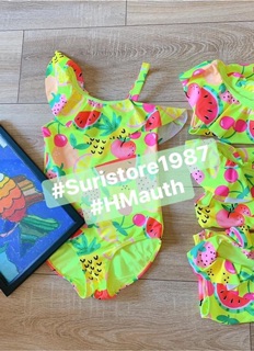Bikini HM auth 1 mảnh bé gái 6 mẫu