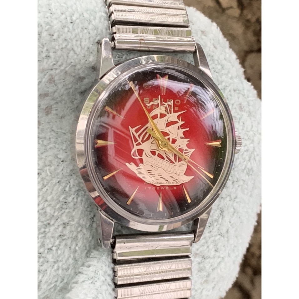 Đồng hồ nam SEIKO UNCLE -  17 jewels của Nhật Bản