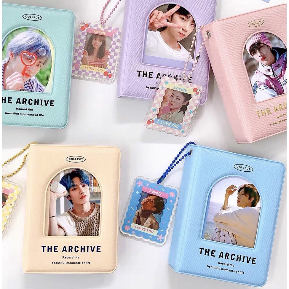 Album Mini Đựng Ảnh, Card Idol 40 Ngăn, Sổ Sưu tập Card Idol Kpop