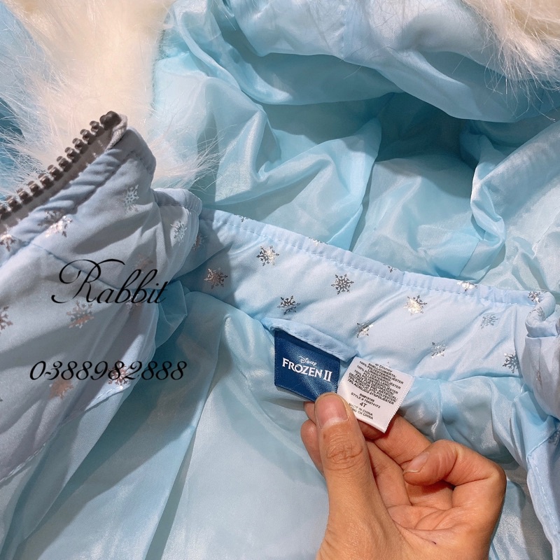 Áo khoác xanh Elsa