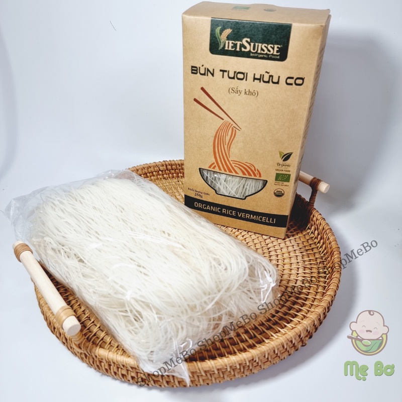 Bún tươi hữu cơ sấy khô Vietsuisse 250g